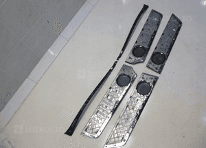 Jaguar xj X351 listwa ozdobna drzwi dekor kpl 6