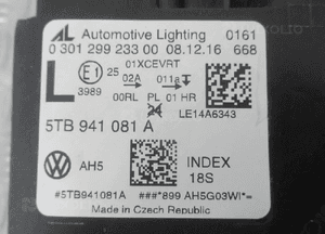 Lampa przód przednia lewa vw touran ii 2 full led 2015- 22