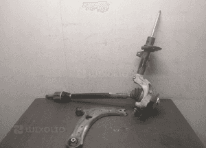 PÓŁOŚ PRAWA ZWROTNICA WAHACZ AUDI VW SEAT SKODA 5WA 5WA407258C 3Q0407272CE 1