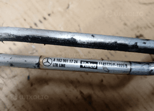 Rurka wąż przewód wody płynu komplet Mercedes ML W163 2.7 CDI A1635011724 3
