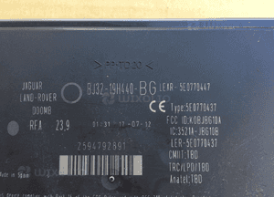 MODUŁ KEYLESS BJ32-19H440 Range Rover Sport Lift / LAND ROVER DISCOVER 4 IV 2