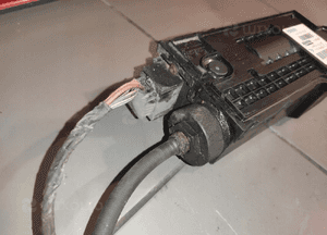 Bmw 7 F01 F02 3.0D mechanizm hamulca ręcznego siłownik linki 6797175 oryg 5