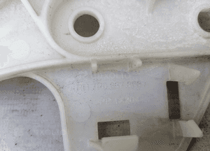 Mocowanie uchwyt zamka Porsche Cayenne 2 II 7P0837868A 3