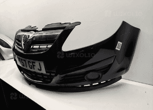 } ZDERZAK PRZÓD PRZEDNI DO OPEL CORSA D Z20R CZARNY 3