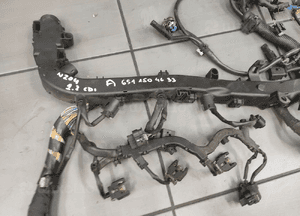 MERCEDES OM651 2.2 CDI W204 LIFT INSTALACJA WIĄZKA SILNIKA WTYCZKI KPL ORYG 4