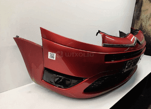 Zderzak przód przedni citroen C4 grand picasso ekqd bordo borodwy halogeny 5