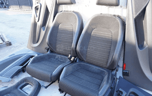 FOTELE SIEDZENIA PÓŁ SKÓRA GRZANE EUROPA BOCZKI VOLKSWAGEN SCIROCCO 9