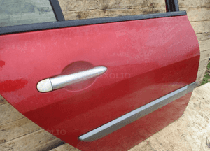 DRZWI PRAWE TYŁ TYLNE RENAULT MEGANE II HB 6