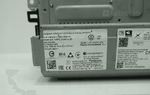 Ekran wyświetlacz radio bluetooth vw golf viii 5H0 5