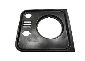 Ramka osłona maskownica lampy prawa land rover defender DHH100780 1999-2014 1