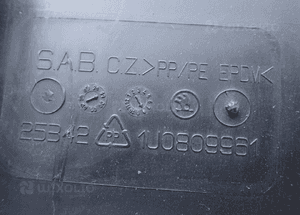 Nadkole lewy przod skoda octavia i 1U0809961 radom 3