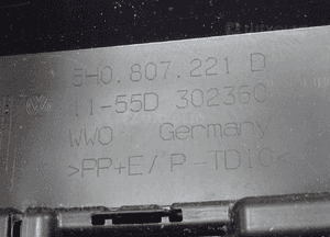 ZDERZAK PRZÓD PRZEDNI VW GOLF VIII 8 GTI CLUBSPORT 5H0807221D 14