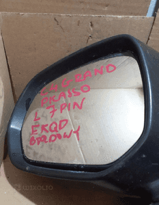 Lusterko lewe lewy lewa ekqd bordowy bordowe 7 pin citroen C4 grand picasso 2