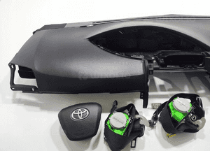 Deska konsola poduszka poduszki pasy air-bag toyota verso 2009-2013 europa 3