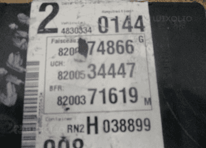 MODUŁ UCH SKRZYNKA RENAULT LAGUNA II 8200660167 3