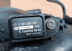 Kolektor ssący czujnik MAP SENSOR Peugeot 308 T7 1.6 THP V757004180 8
