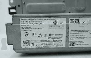 Ekran wyświetlacz radio bluetooth vw golf viii 5H0 6