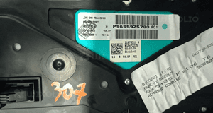 Peugeot 307 lift 1.6 zegar licznik 9655925780 2