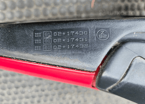 Lusterko Lewe Prawe Zewnetrzne EU Czerwone LP3G5 Manualne Seat Cordoba I 1 Ibiza II 2 98r 20