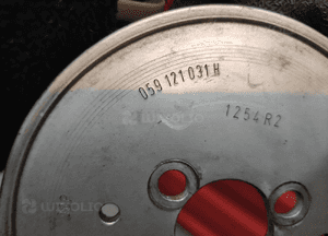 AUDI A7 4G 3.0 TDI A6 C7 KOŁO PASOWE POMPY WODY ORYGINAŁ SPRAWNE 5