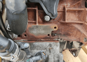 Silnik kompletny wtryskiwacze turbina citroen C5 iii X7 2.0 hdi RH02 163KM 9