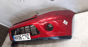 } ZDERZAK PRZÓD PRZEDNI CITROEN C3 LIFT FL EKQD BORDO BORDOWY 3