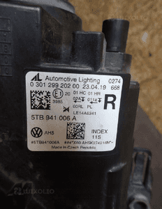 Lampa przód prawa vw touran 15- 5TB941006A 5