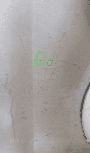 Opel corsa d Z157 srebrny   błotnik  przedni lewy 5
