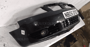 Zderzak przód przedni do audi A4 B6 cabrio halogeny LY9B czarny 3