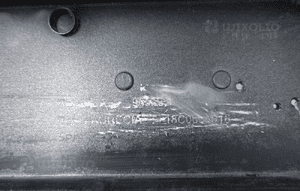 Peugeot 207 2006-2009 zderzak przód przedni 9654356877 10