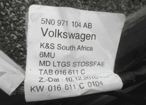 Zderzak tylny tył vw tiguan i lift 5N0807421G LC9XL 2010-2016 31