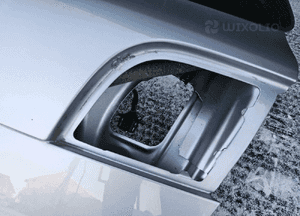Klapa Bagaznika Szyba Srebrna Szara Audi A3 8P Sportback 5 D Drzwi 22