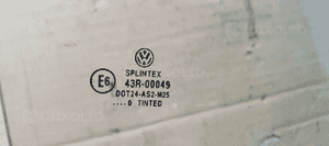 Szyba prawy tył tylna prawa VW Golf IV HB AS2 00r 5