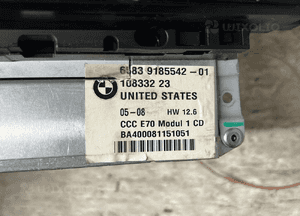 RADIO NAWIGACJA CZYTNIK CCC BMW X5 E70 X6 E71 9185542 10