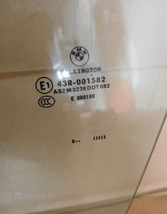 Szyba drzwi lewy przod BMW e87 5 drzwi 2