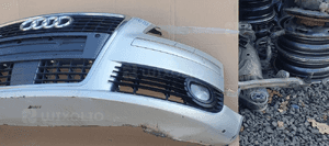 Zderzak przód przedni PDC XENON Audi A8 D3 LA7W 5