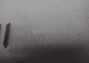 Osłona boczna deski vw T5 7H0858035F/G radom 3