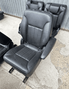 MERCEDES R 251  fotel fotele tylne czarna skóra idealne  podłokietnik 6