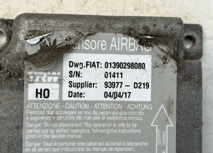 SENSOR AIR BAG 01390298080 FIAT DUCATO III 3 LIFT 4
