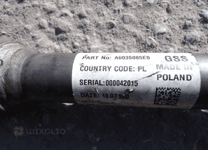 Fiat 500L wałek kierowniczy krzyżak A0035085E0 oryginał europa 3