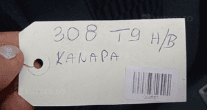 PEUGEOT 308 II T9 H/B kanapa pasy 2014-2021 5