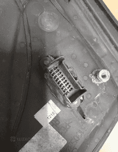 Lusterko prawe 5 pin opel astra h lift duże Z157 srebrny 6