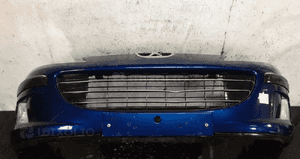 Zderzak przód przedni do peugeot 407 eged granat halogeny 1