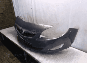 Zderzak przód przedni opel astra j 4 iv Z177 szary grafitowy halogeny 4