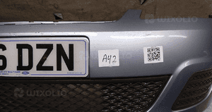 Zderzak przód przedni do ford fiesta MK6 vi lift fl J4 lakier 2