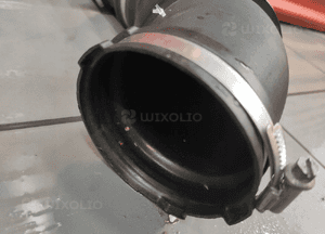 Audi vw 3.0 tdi Q7 4L przepływomierz rura dolot przewód powietrza kpl oryg 5