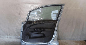 Drzwi przód przednie prawe opel corsa d Z163 szare 5D 5 drzwi 5