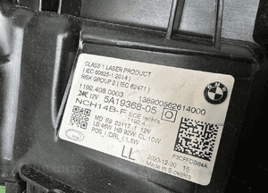 Lampa bmw M3 G80 G81 4 G22 G23 G26 M4 G82 G83 laser 5A19368 6