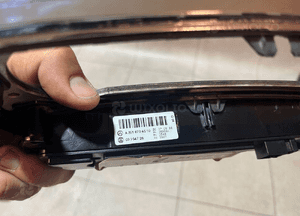 Mercedes W251 panel klimy esp grzania foteli ładny 9