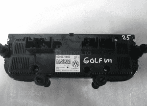 Panel klimatyzacji VW GOLF VII 5G0907044S 2
